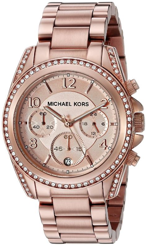 michael kors damen uhr rose|michael kors watch bands.